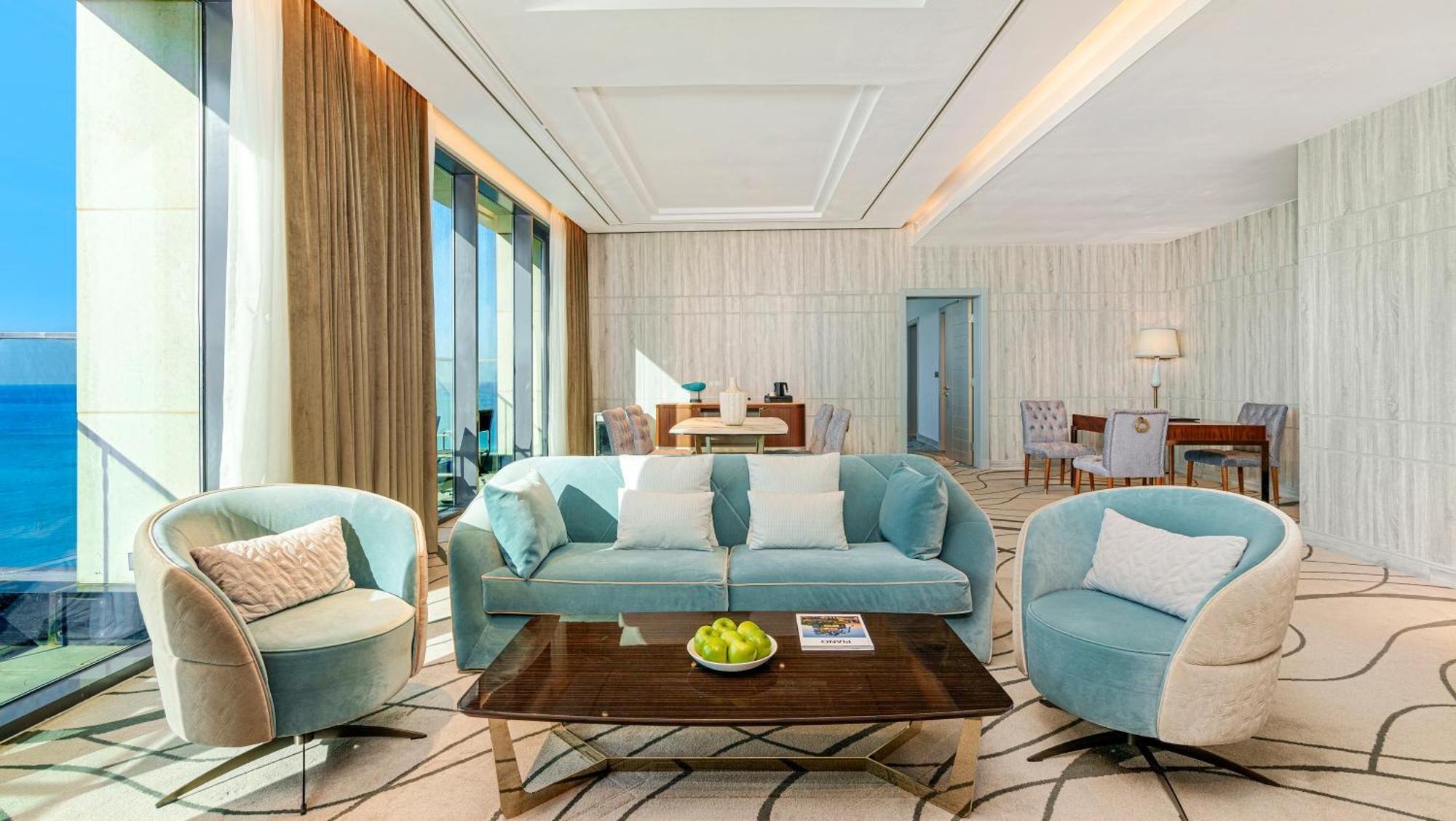 Rixos Premium Alamein El Alamein Camera foto A suite at the Atlantis, The Royal