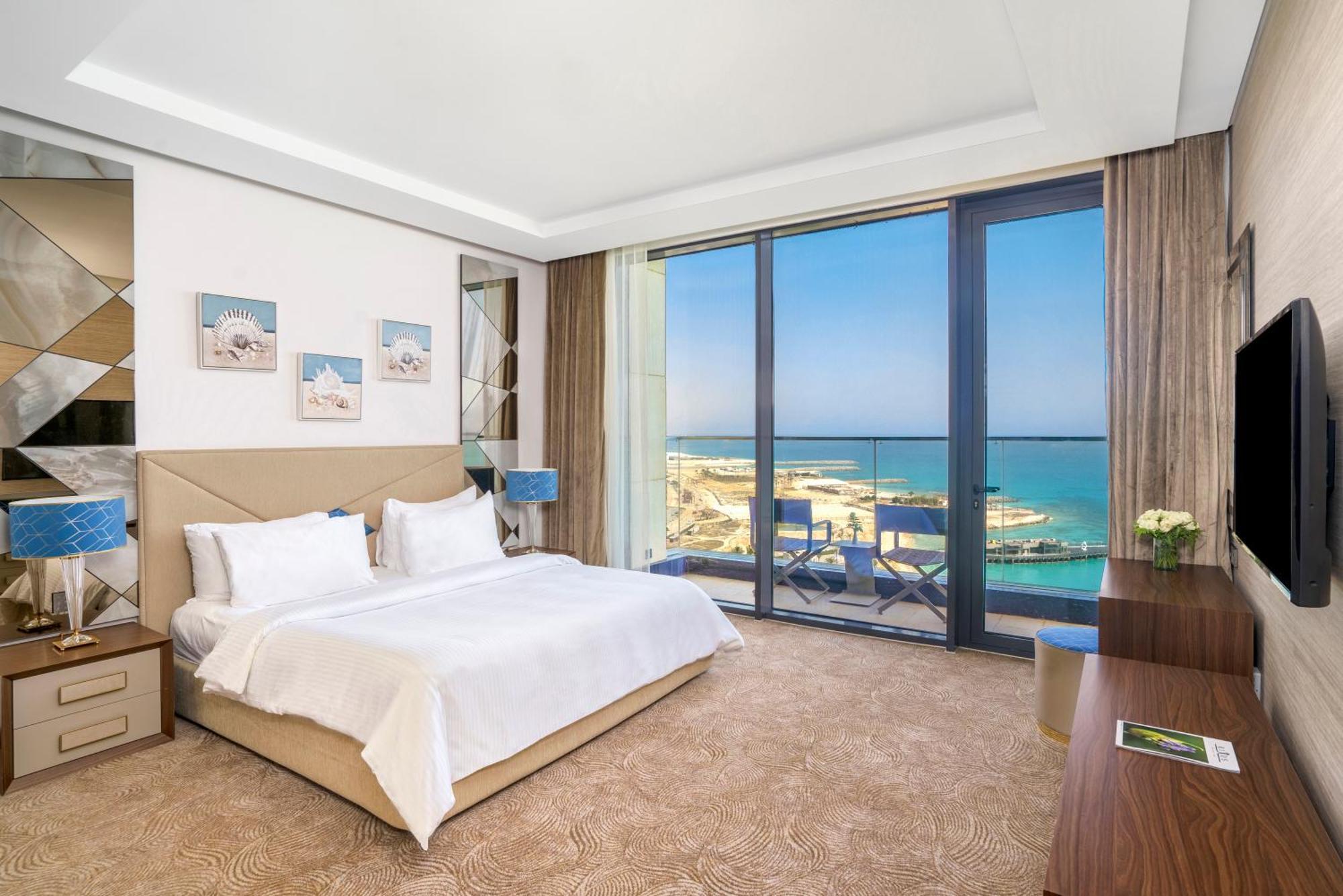 Rixos Premium Alamein El Alamein Camera foto A bedroom at the hotel