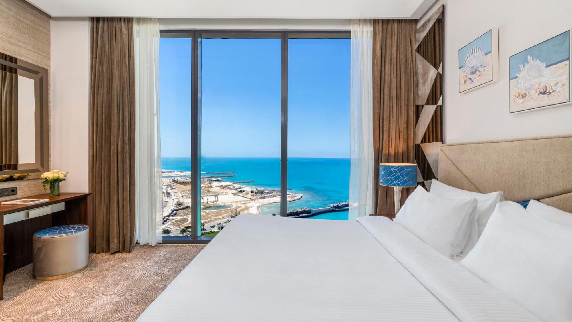 Rixos Premium Alamein El Alamein Camera foto Deluxe Sea View Room