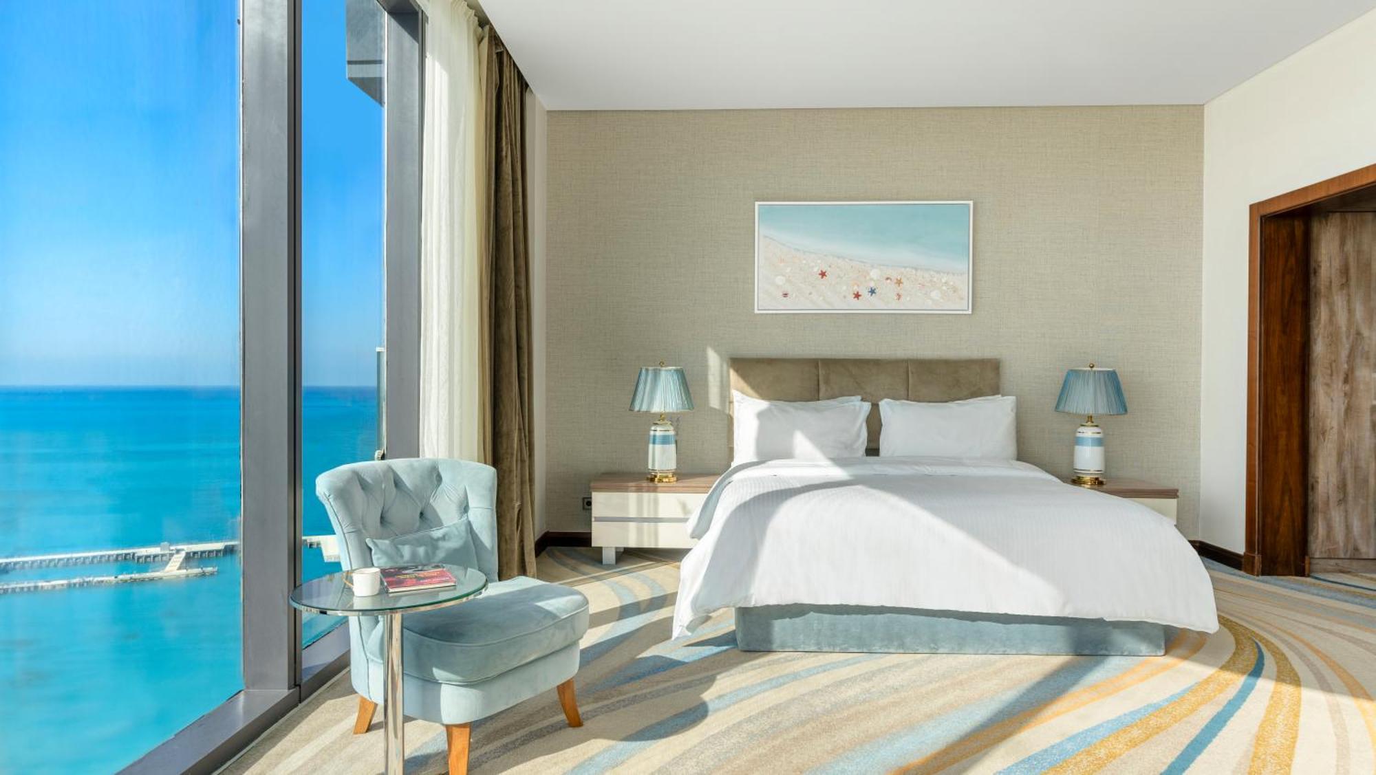 Rixos Premium Alamein El Alamein Camera foto A bedroom at the hotel