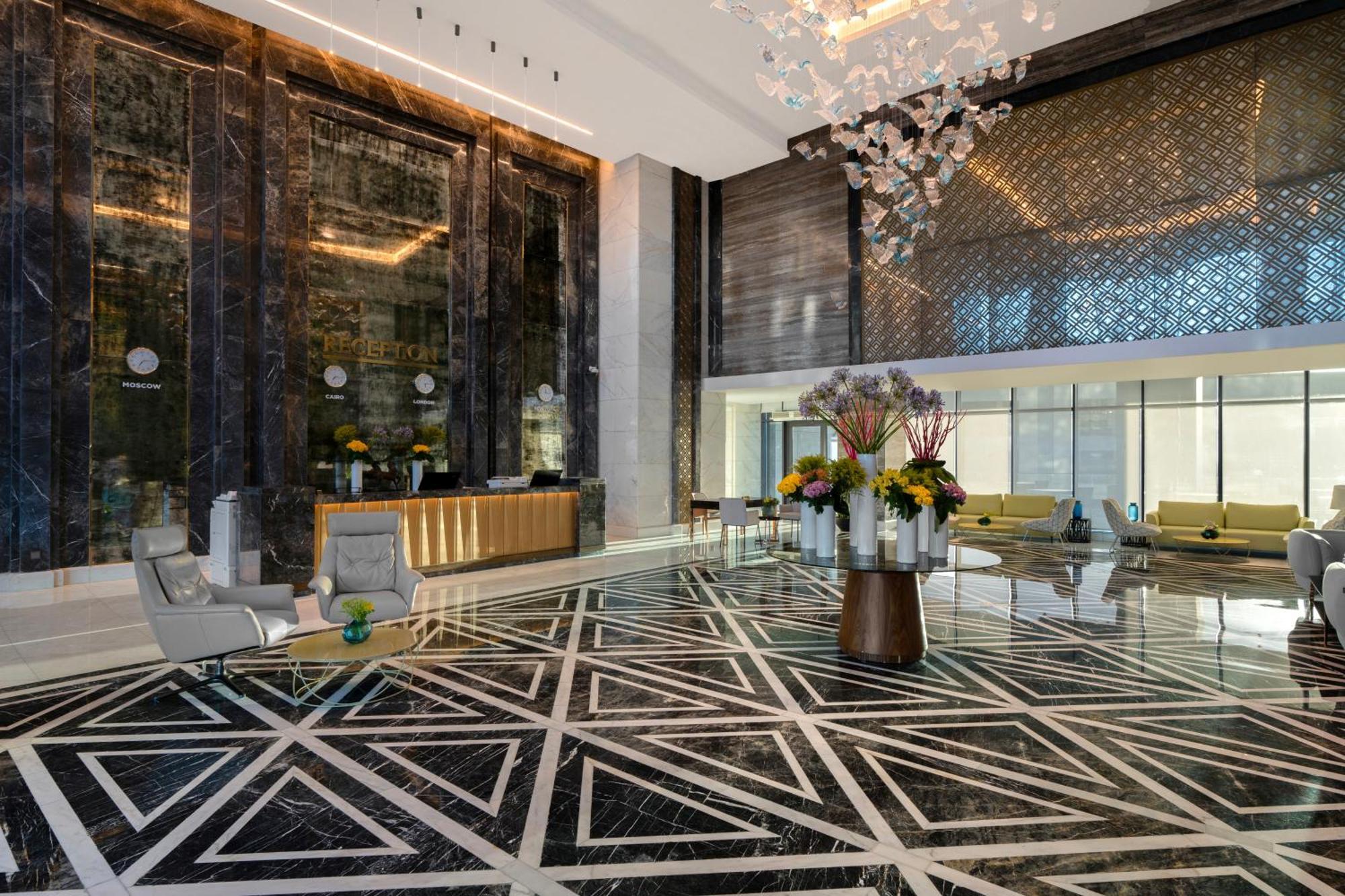 Rixos Premium Alamein El Alamein Esterno foto Lobby